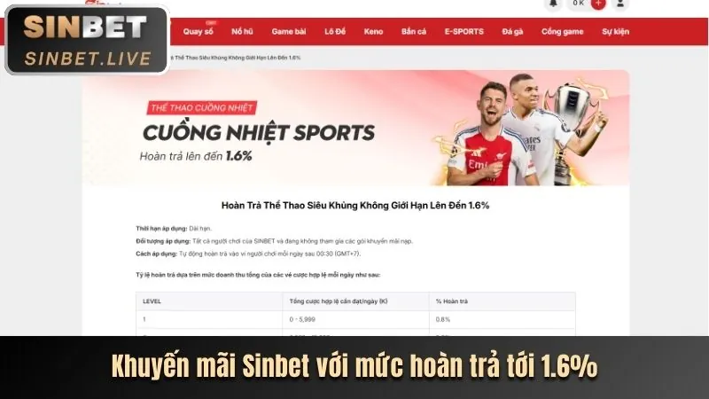 Thưởng Nạp Lại vb777 link mới